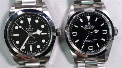 tudor heritage black bay vs rolex explorer|tudor black bay 36 alternative.